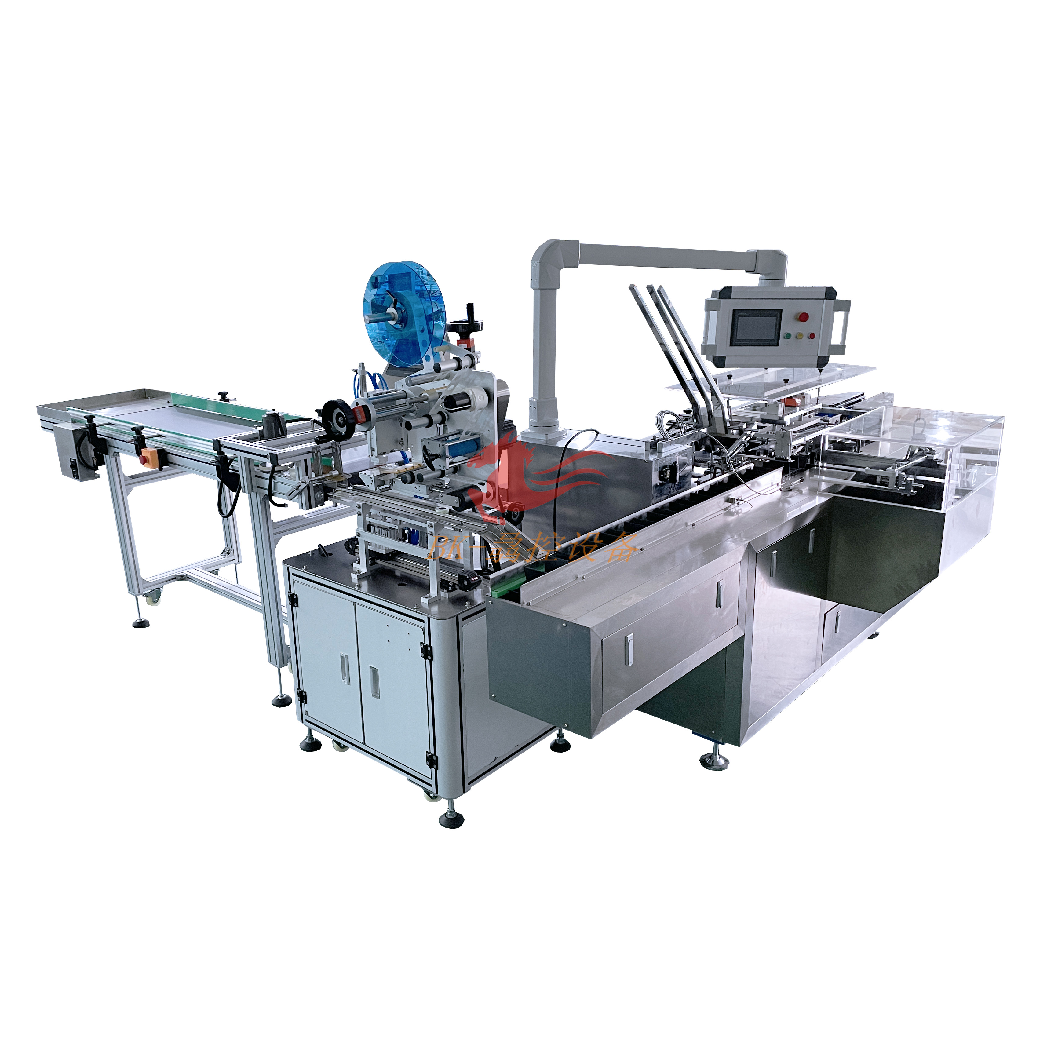BK-HT-100 珠海东雅电子科技贴标装盒一体机